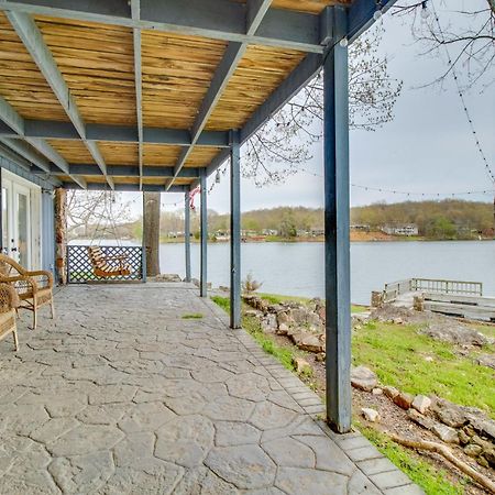 Lakefront Arkansas Abode - Deck, Grill And Fire Pit! Villa Hardy Ngoại thất bức ảnh